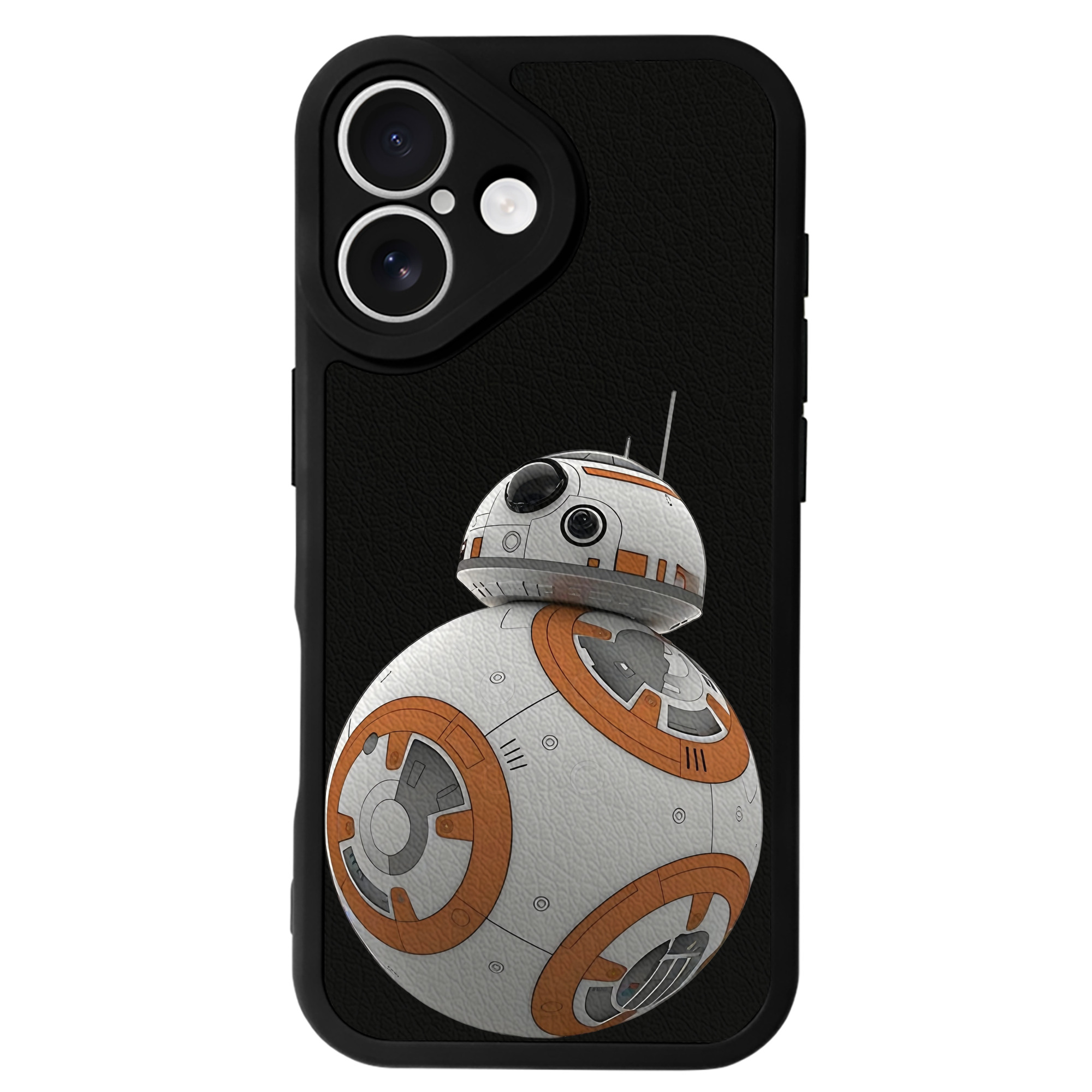（画像用） スター・ウォーズ Star Wars 【iPhone 16シリーズ対応】シリコンスマホケース（レザー調） 材質：シリコン